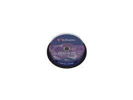 Verbatim DVD+R DL 8.5GB 8x Printable - Pack of 50 - 43703