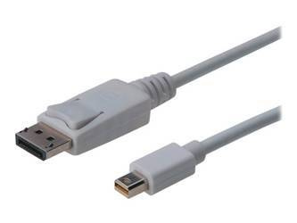 ASM AK-340102-020-W ASSMANN Kabel połączeniowy Displayport 1.1a Typ miniDP/DP M/M biały 2m