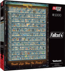 Puzzle 1000 Fallout 4 Perk Poster