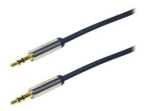 LOGILINK CA10050 LOGILINK - Kabel audio 3,5 m/m 0,5m niebieski