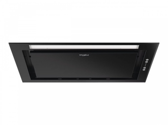 Whirlpool WCT3 63F LTK Hood, Built-in, Width 51.4 cm, B, Max 430 m³/h, LED, Black | Whirlpool