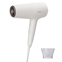 Philips Hair dryer | BHD501/00 5000 Series | 2100 W | Number of temperature settings 6 | Ionic function | White