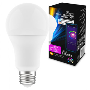 Extralink Smartlife E27 A70 | Żarówka LED | 2700-6500k WiFi 220-240V