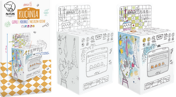 Kuchnia kolorowanka XXL 3d