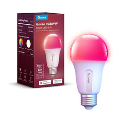 Govee H6004 Smart Light Bulb | Żarówka RGB | 800LM, 2.4GHz Wi-Fi+Bluetooth