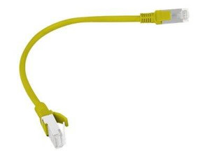 LANBERG PCU5-10CC-0025-Y Lanberg Patchcord RJ45, kat. 5e, UTP, 0.25m, żółty