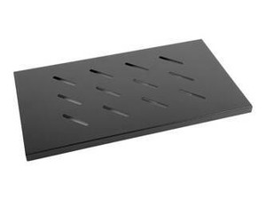 LANBERG AK-1002-B Lanberg półka do szaf 19 600mm (1U, 465x300mm, udźwig do 20kg) czarna