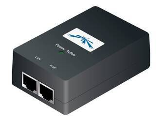 UBIQUITI POE-48-24W PoE-48 Passive PoE Adapter EU, 48V 0.5A, grounding/ESD protection, 24W