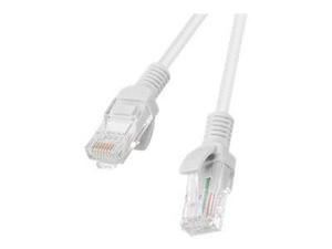 LANBERG PCU6-20CC-0100-S Lanberg Patchcord RJ45, kat. 6, UTP, 1m, szary, op. zbiorcze 10 szt