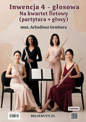 Inwencja 4-głosowa na kwartet fletowy