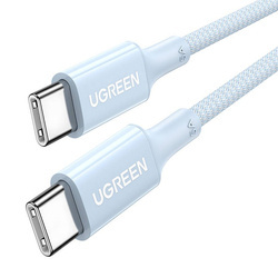 Kabel USB-C do USB-C Cable UGREEN 15273, 2m (niebieski) 15273