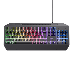 Trust | Illuminated Gaming Keyboard | GXT 836 Evocx | Gaming Keyboard | Wired | US | USB-A 2.0