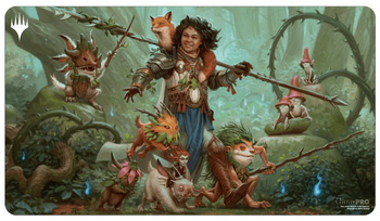 Ultra Pro: Magic the Gathering - Wilds of Eldraine - Playmat - Ellivere of the Wild Court