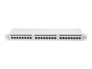 LANBERG PPS5-1024-S Lanberg Patch Panel 24 port 1U, kat. 5e, ekranowany, szary