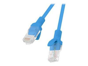 LANBERG PCU6-10CC-0050-B Lanberg Patchcord RJ45 kat. 6 UTP 0.5m niebieski