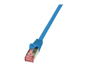 LOGILINK CQ2026S LOGILINK Patchcord Cat.6 S/FTP PIMF PrimeLine 0,5m, niebieski