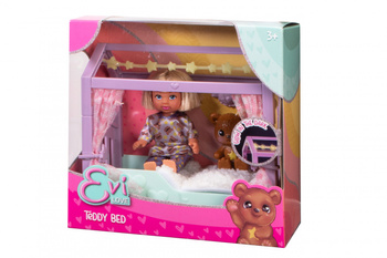 Lalka EL Evi 12cm misiowe łóżko