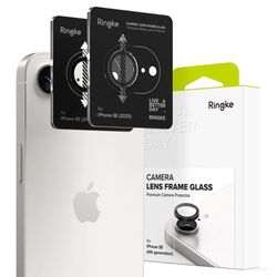 Osłona aparatu Ringke Camera Frame Protector 2-pack na iPhone 16e - czarna