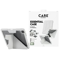 Etui Care by PanzerGlass Y fold do iPad Pro 13` 2024 / 2025 - jasnoszare