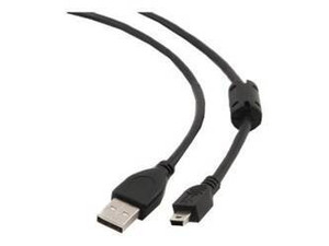 GEMBIRD CCF-USB2-AM5P-6 Gembird AM-BM5Pin (Canon) kabel mini USB 2.0 1.8M FERRYT