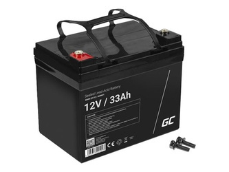 GREEN CELL Battery AGM 12V 33 Ah