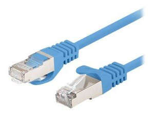 LANBERG Patchcord Cat.6 FTP 3m blue 10-pack