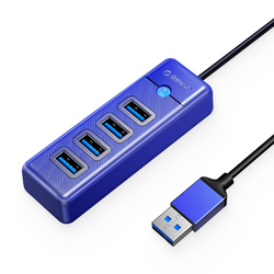 Orico Hub USB-A 4x USB-A 3.1 niebieski