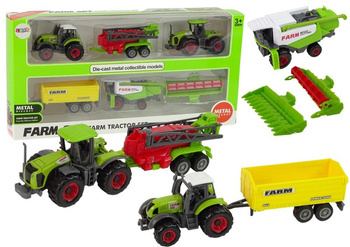 Zestaw 6 pojazdów rolniczych