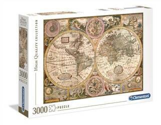 Puzzle 3000 HQ Stara mapa 33531