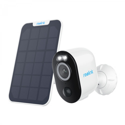 Reolink | Wi-Fi Security Camera with Motion Spotlight and Solar Panel, 3W | Argus Series B330 | Bullet | 4 MP | Fixed lens | IP65 | H.265 | Micro SD,