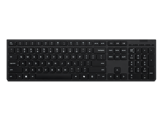 Lenovo Professional Wireless Rechargeable Keyboard | Keyboard | Wireless | Lithuanian | Bluetooth | Grey