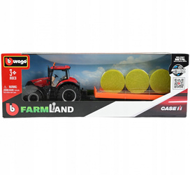 BBURAGO TRAKTOR Z PRZYCZEPĄ Case IH OPTUM 300 CVX MASZYNA ROLNICZA