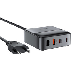 Ładowarka Acefast Z6 sieciowa GaN biurkowa 2x USB-A / 2x USB-C PD 65W - czarna