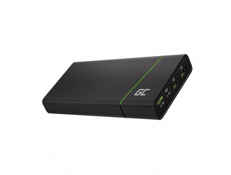 Power Bank Green Cell GC PowerPlay Ultra 26800mAh 128W 4-portowy do laptopa, MacBook, iPad, iPhone, Nintendo Switch i innych