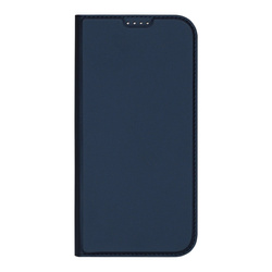 Etui Dux Ducis Skin Pro na iPhone 16 Pro Max z klapką i miejscem na kartę - niebieskie