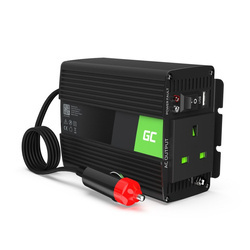 Przetwornica napięcia Inwerter Green Cell 24V na 230V 150W/300W Modyfikowana sinusoida UK PLUG