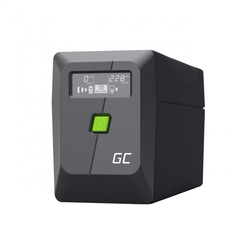 Zasilacz awaryjny UPS Greencell 650VA 360W PowerProof z wyświetlaczem LCD