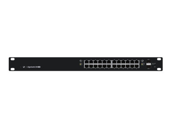 UBIQUITI ES-24-250W Ubiquiti ES-24-250W 24-port + 2xSFP Gigabit PoE switch 24V/48V 802.3af/802.3at