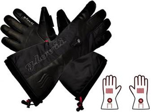 OGRZEWANE NARCIARSKIE RĘKAWICE Glovii czarne - L