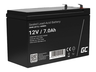 GREEN CELL Battery AGM 12V7AH