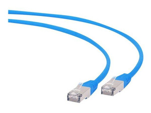GEMBIRD PP6A-LSZHCU-B-0.25M Gembird patchcord RJ45, kat. 6A, SFTP, LSZH, 0.25m, niebieski