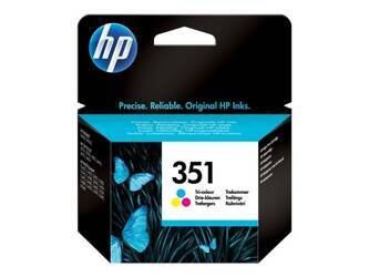 HP 351 original ink cartridge tri-colour low capacity 3.5ml 170 pages