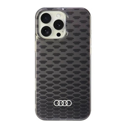 Etui Audi IML Stitching Pattern MagSafe na iPhone 16 Pro Max 6.9` - czarne