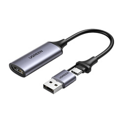 Karta Ugreen  40189 przechwytywania obrazu/grabber HDMI 4K 60Hz, USB + USB-C