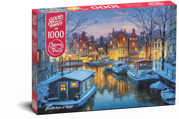 Puzzle 1000 Cherry Pazzi Amsterdam at Night 30264