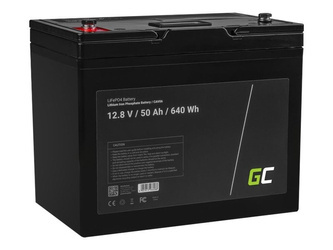 GREENCELL Battery Lithium Iron Phosphate LiFePO4 12.8V 50Ah