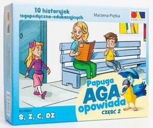 Historyjki obrazkowe papuga Aga część II - S, Z, C, DZ