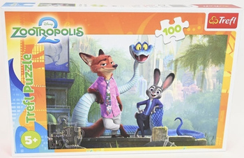 PUZZLE 100 Tajemnice Zootopii  Disney Zootopia 2 16523