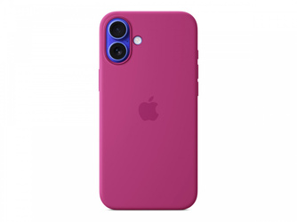 APPLE iPhone 16 Plus Silicone Case with MagSafe - Fuchsia