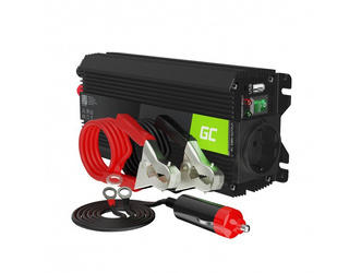 Przetwornica napięcia Inwerter Green Cell PRO 24V na 230V 500W/1000W Modyfikowana sinusoida